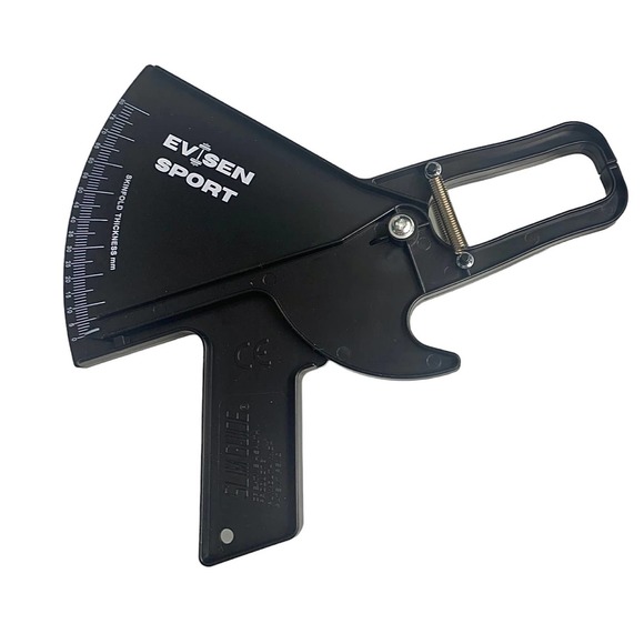 Evisen Sport Skinfold Body Fat Caliper Measuring Tool + Body Tape Measure - Picture 2 of 10